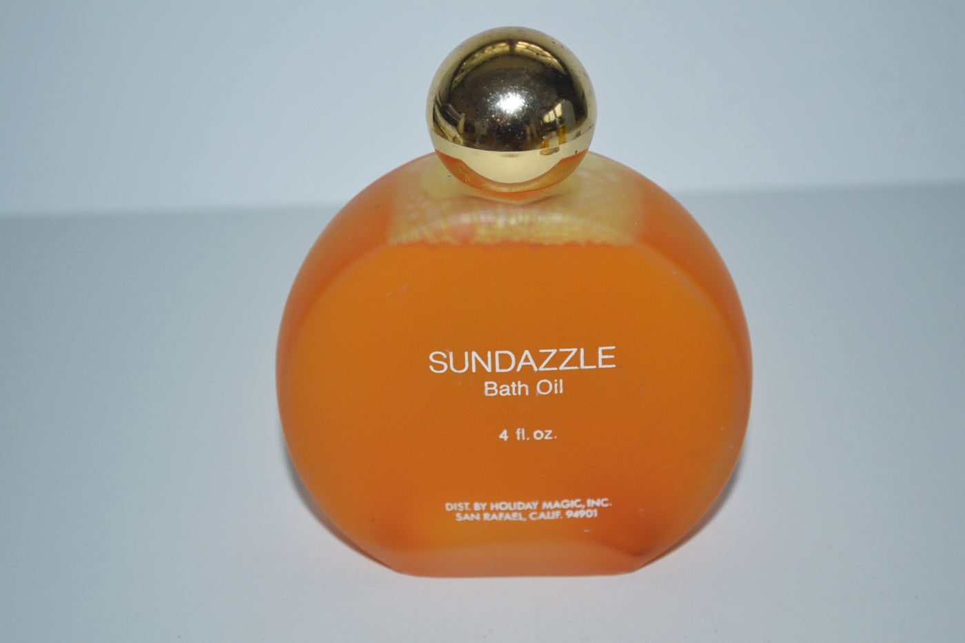 Vintage Sundazzle Bath Oil By Holiday Magic