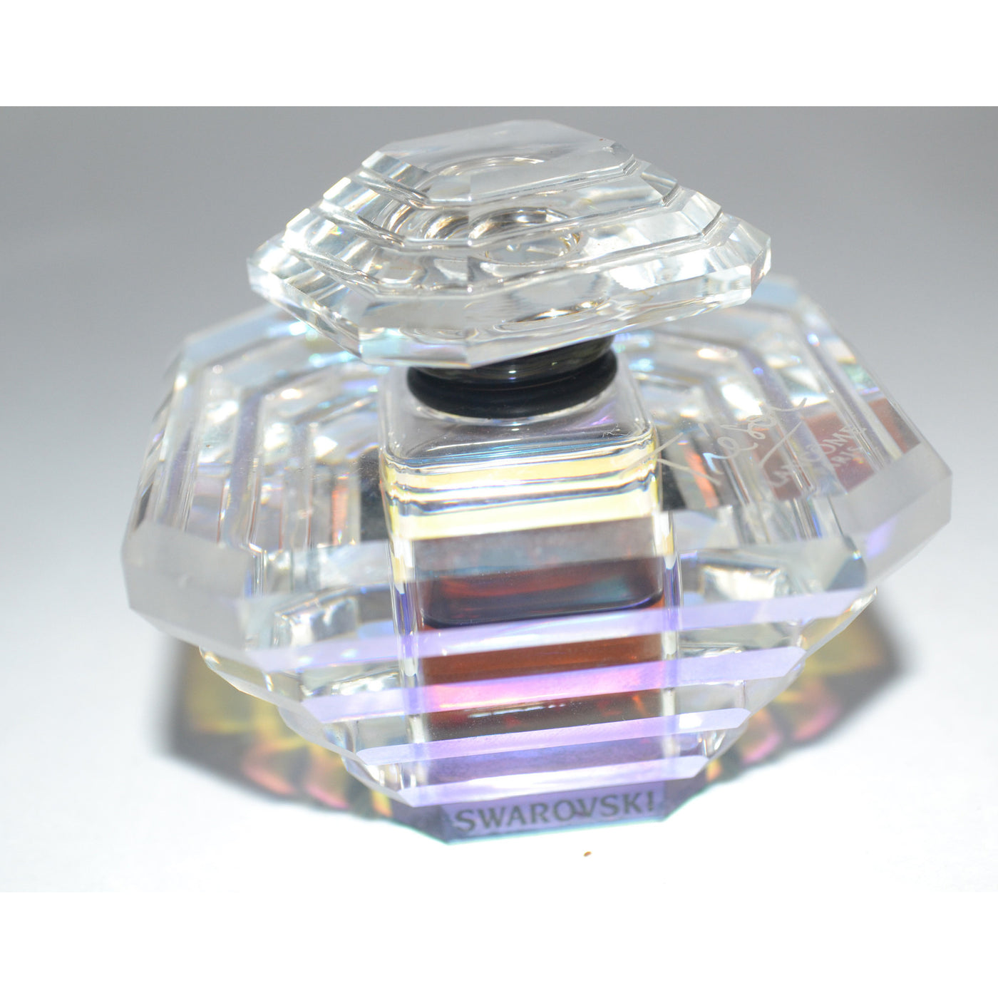Vintage Tresor Swarovski Crystal Perfume Bottle By Lancome 