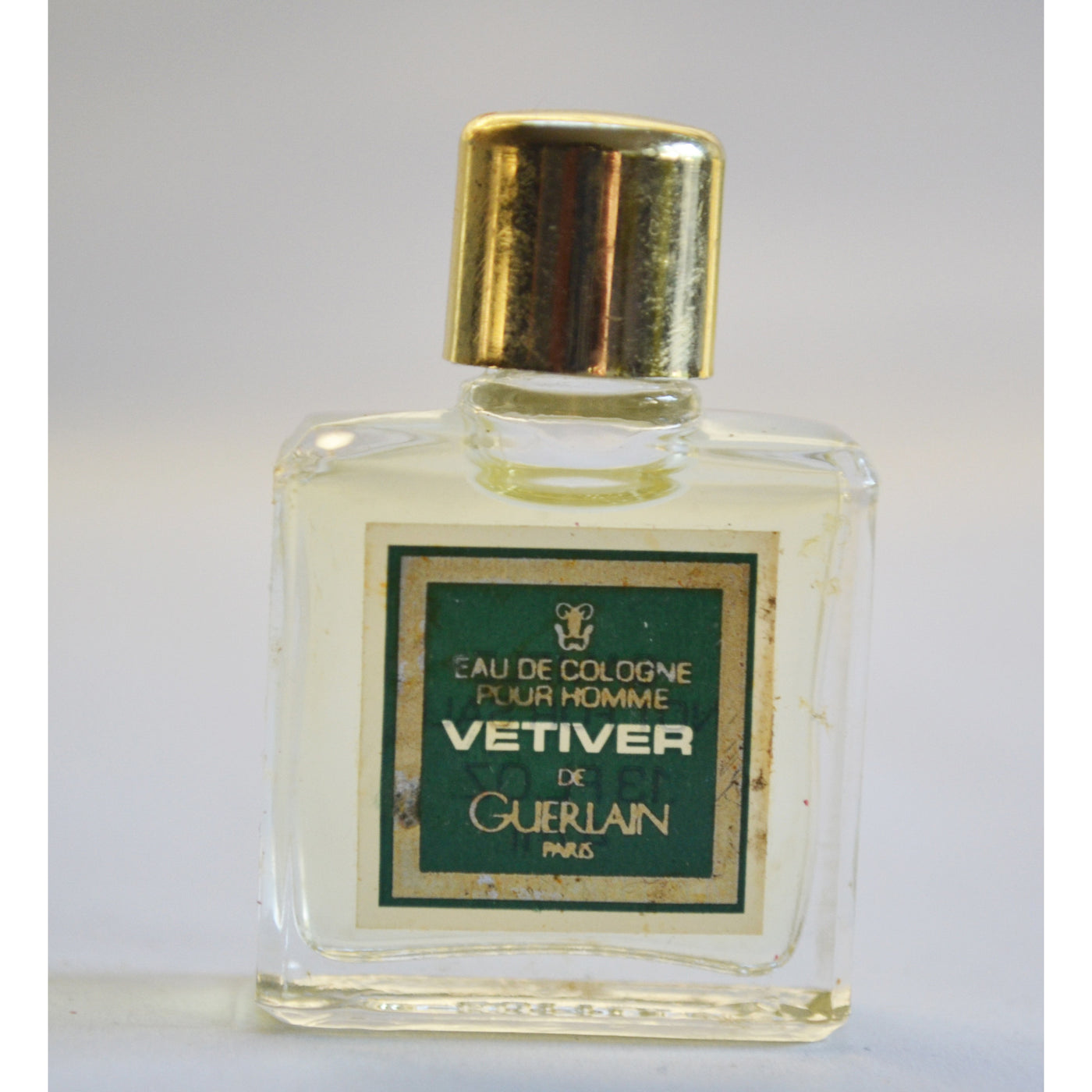 Vintage Vetiver Eau De Cologne Mini By Guerlain 