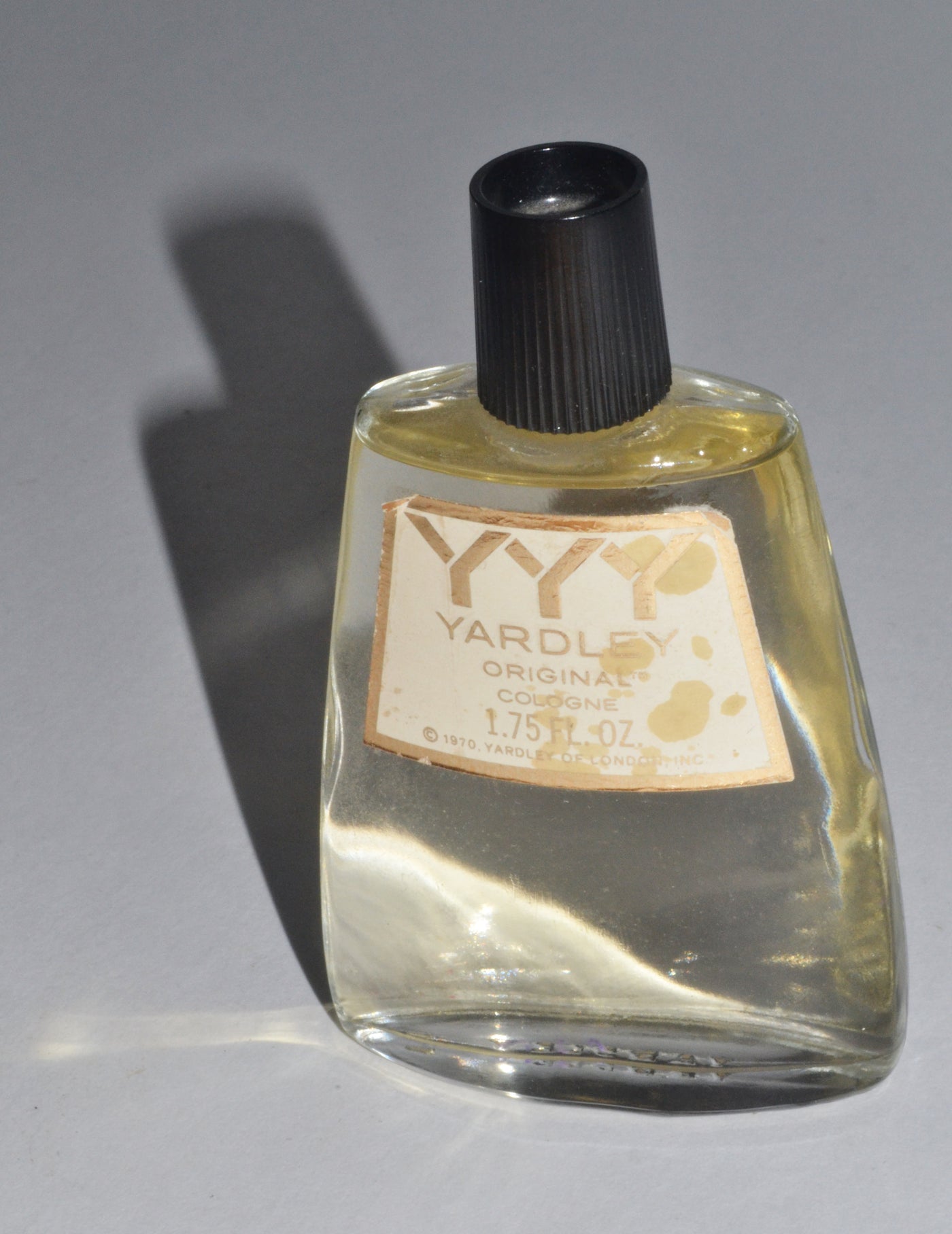 Vintage YYY Original Cologne By Yardley