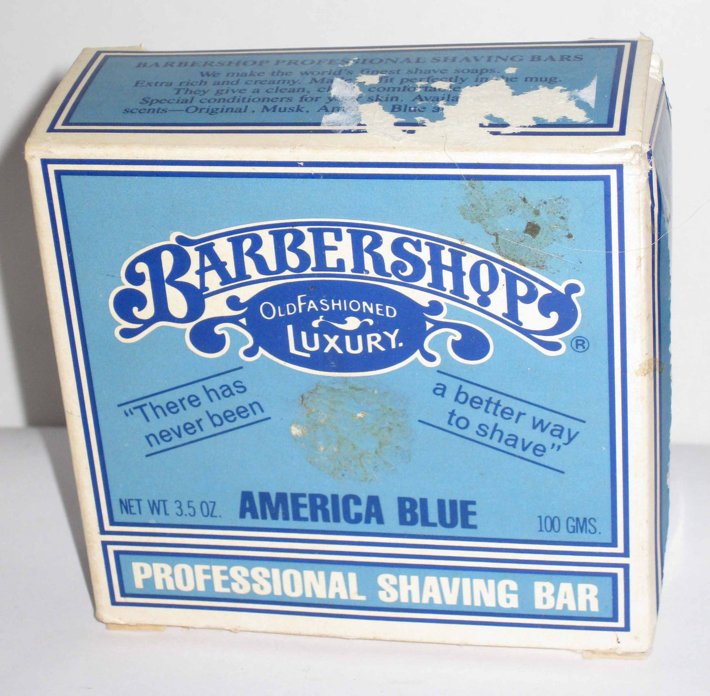 Barbershop Old Fashioned Luxury America Blue Musk Soap