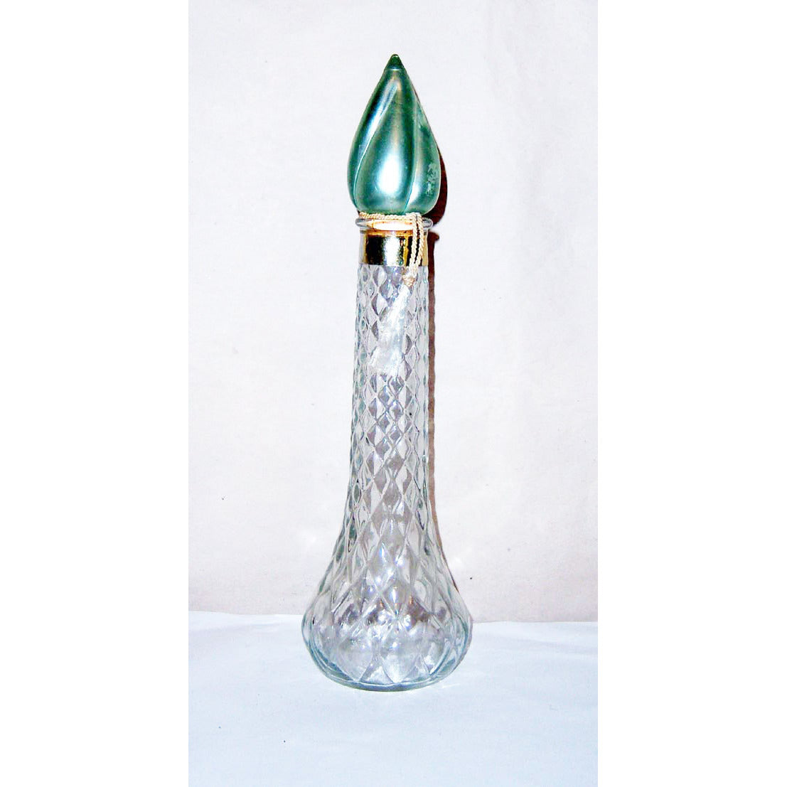 Vintage Blue Flame Candle Stick Perfume Bottle