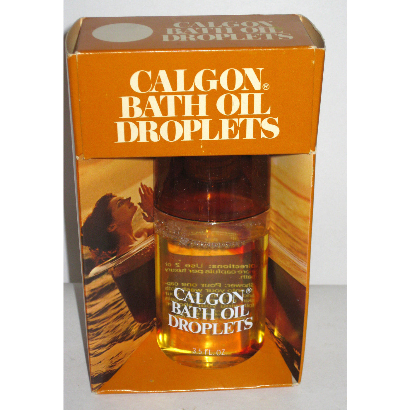 Vintage Calgon Bath Oil Droplets