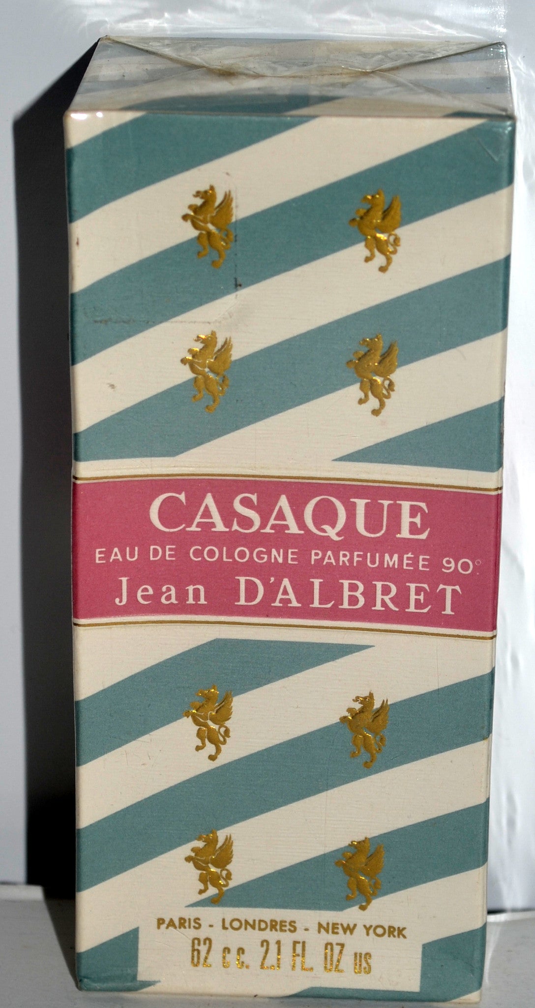 Vintage Casaque Cologne by Jean D'Albret
