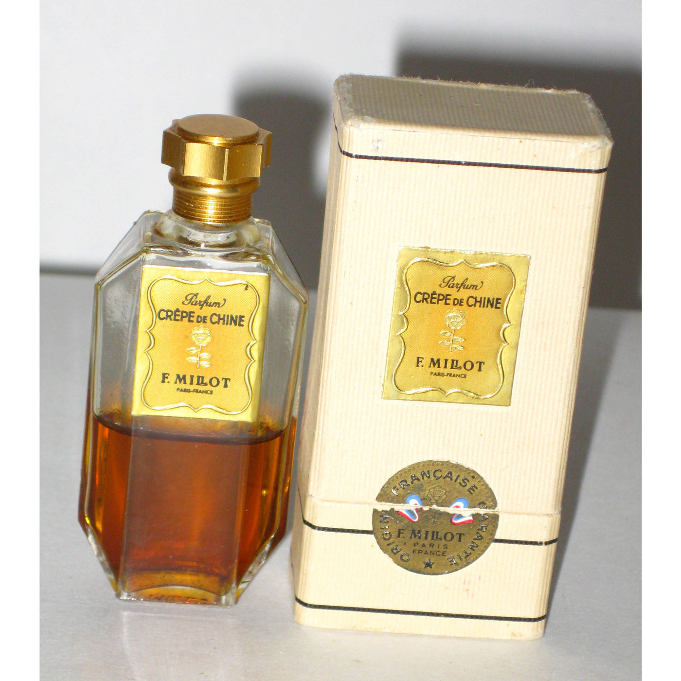 Vintage Crepe De Chine Parfum Mini By F. Millot