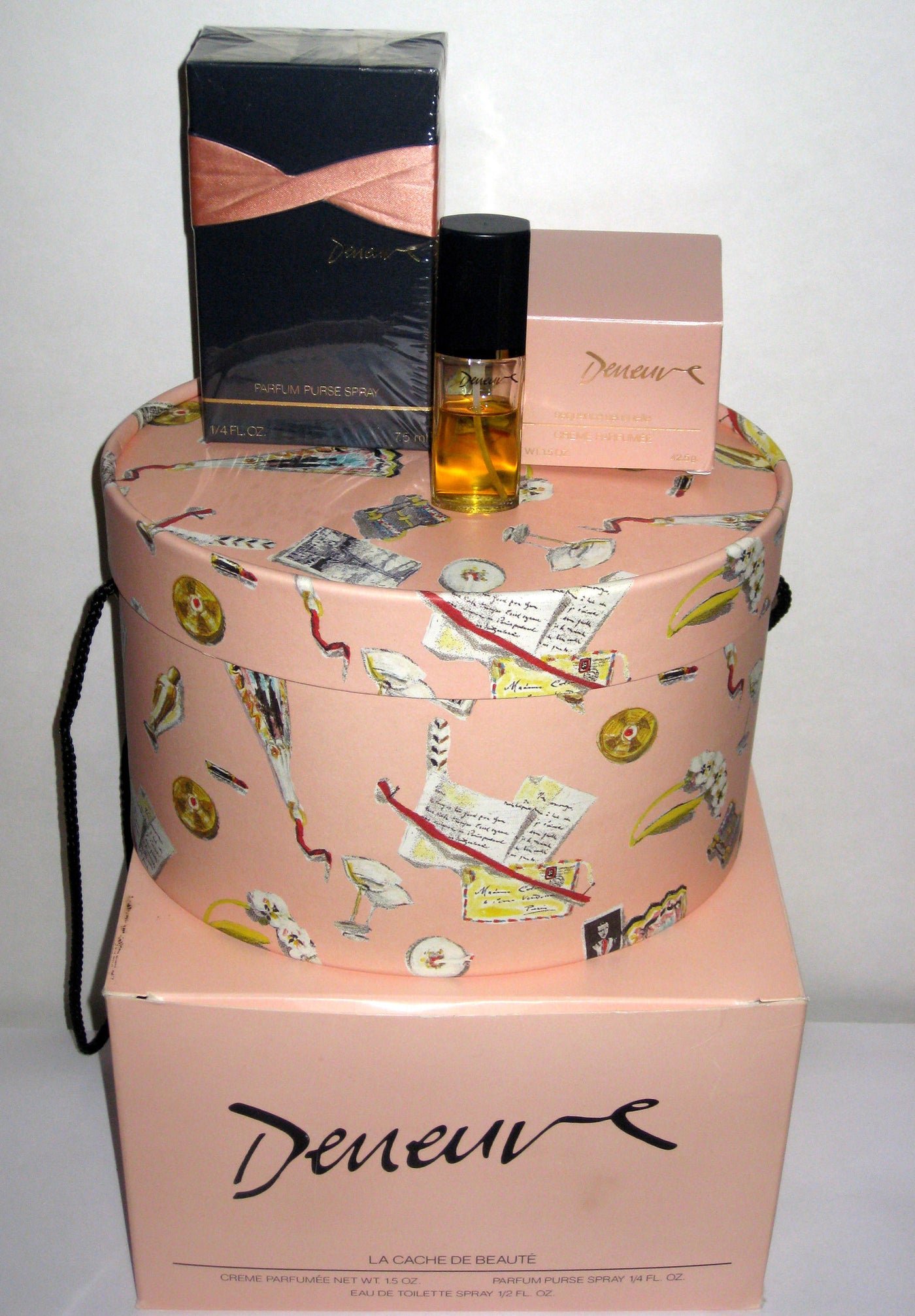 Deneuve Perfume Hatbox Gift Set