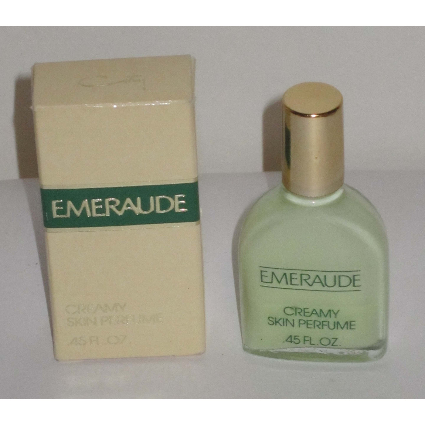 Vintage Coty Emeraude Creamy Skin Perfume