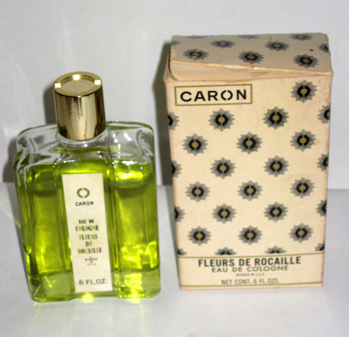Vintage Fleurs De Rocaille Cologne By Caron