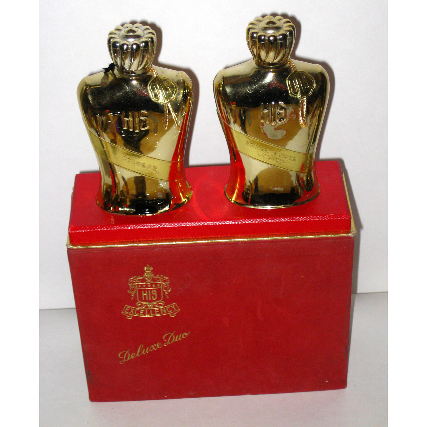 Vintage HIS Excellency Cologne & Aftershave Duo