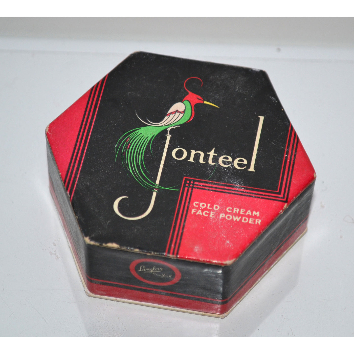 Vintage Jontell Cold Cream Face Powder By Liggett 