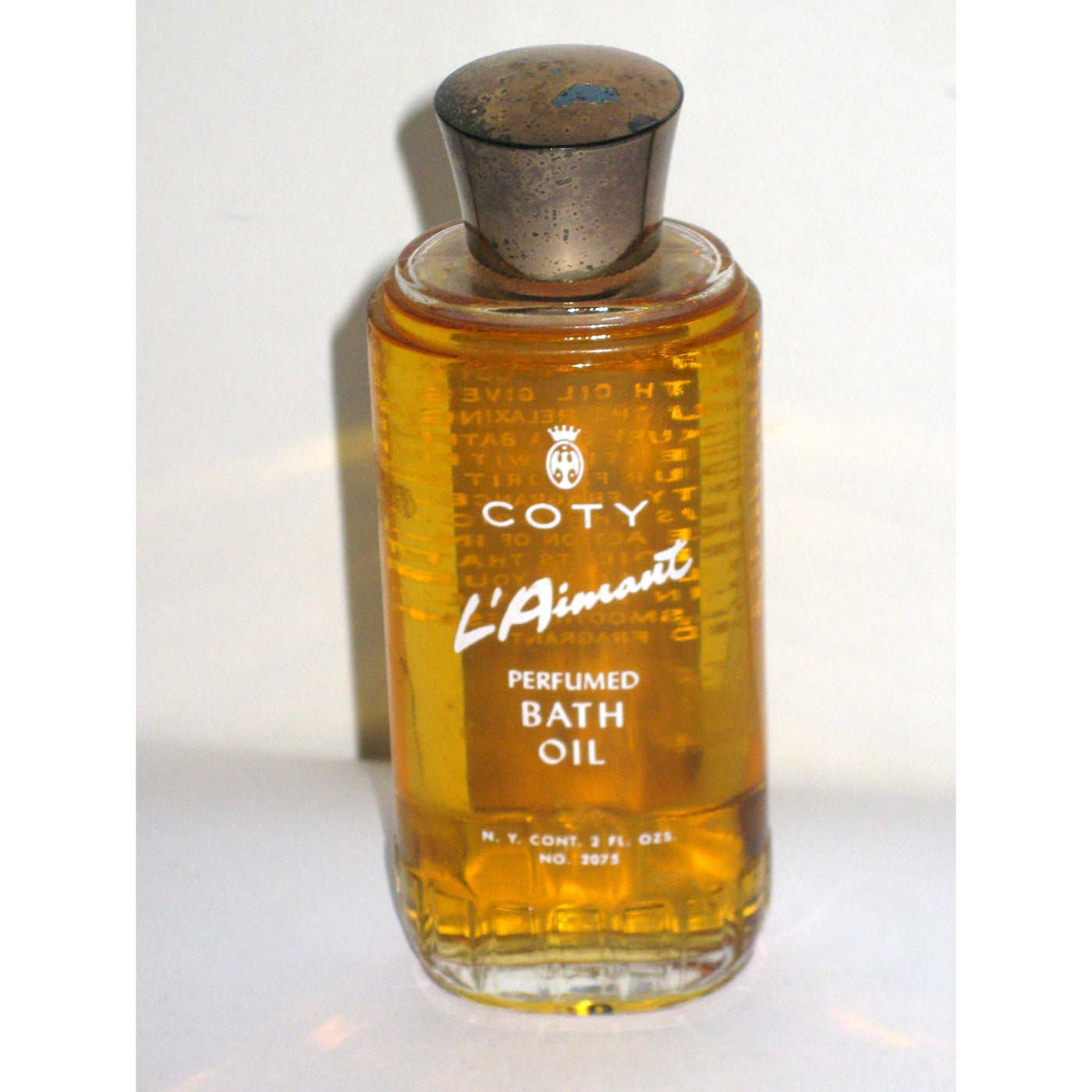 Vintage Coty L'Aimant Perfumed Bath Oil