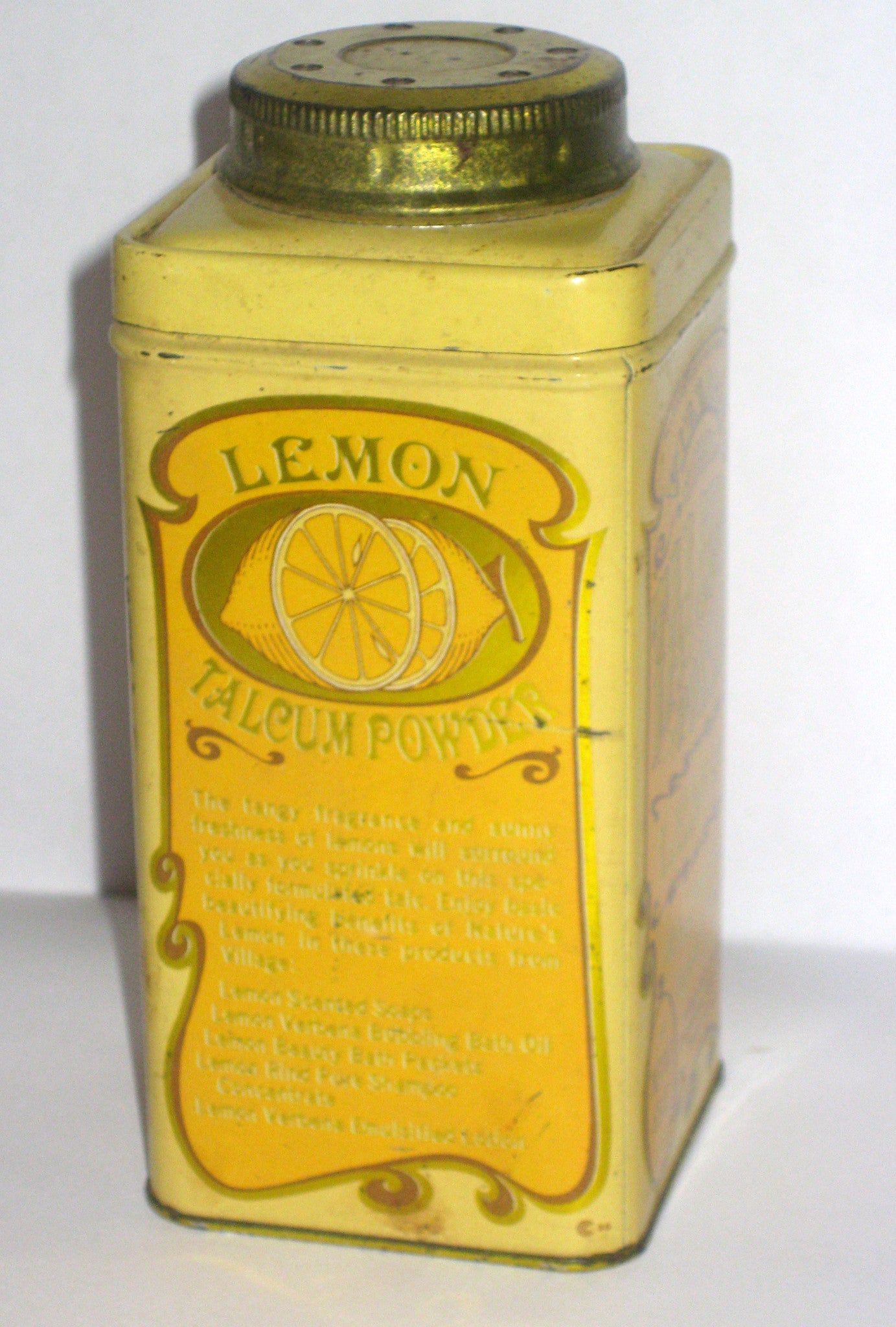 Village Lemon Talcum Powder