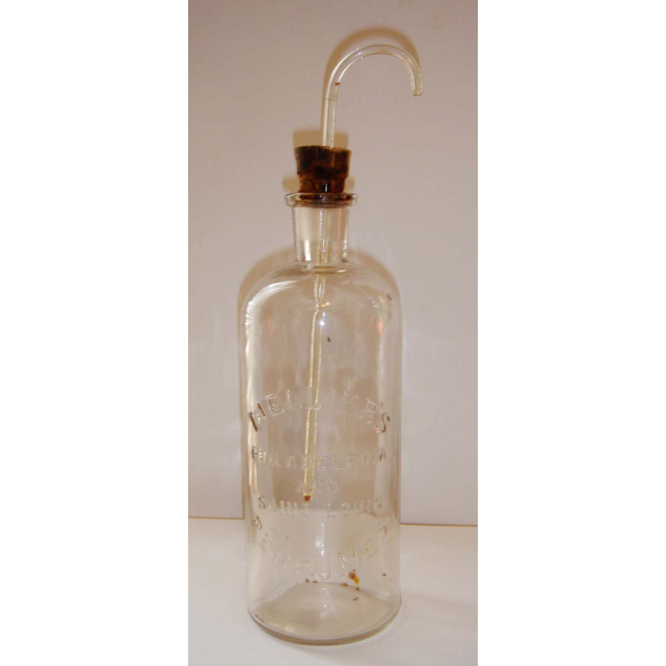 Antique Mellier's Apothecary Bottle