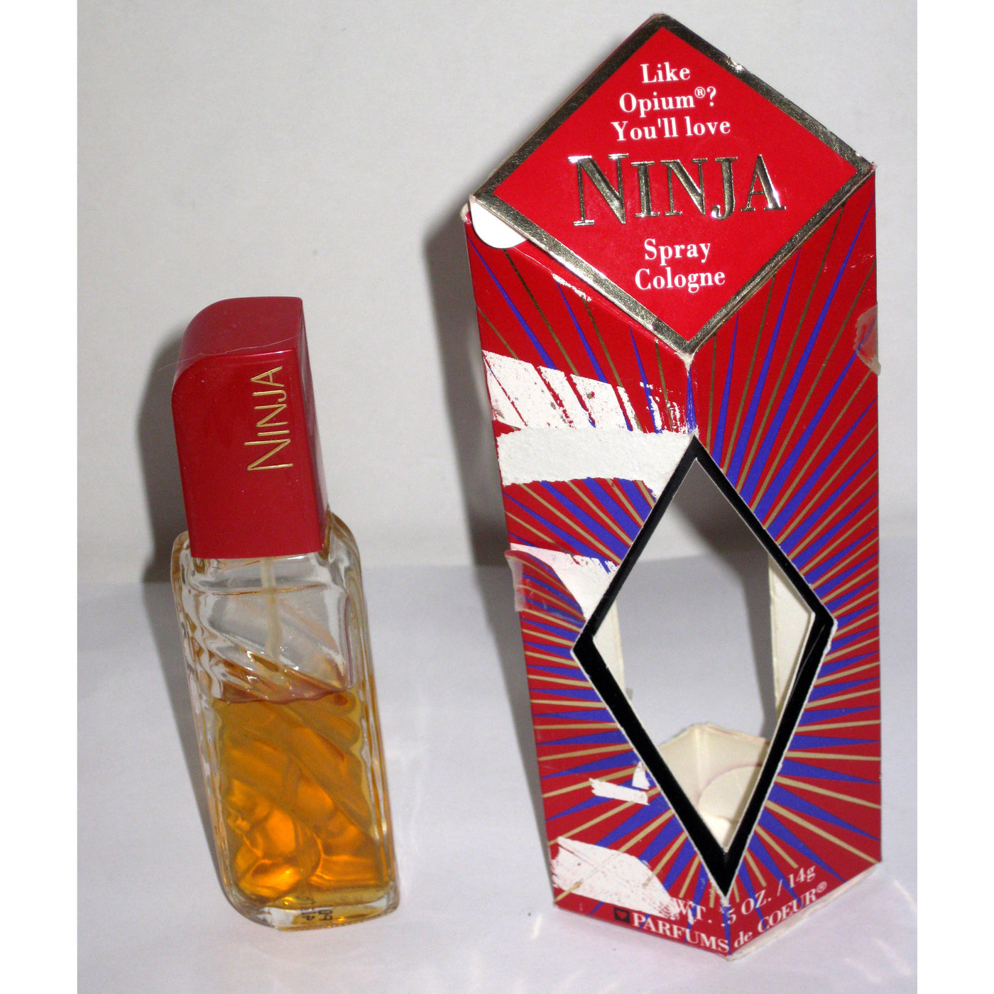 Vintage Parfums de Coeur Ninja Spray Cologne