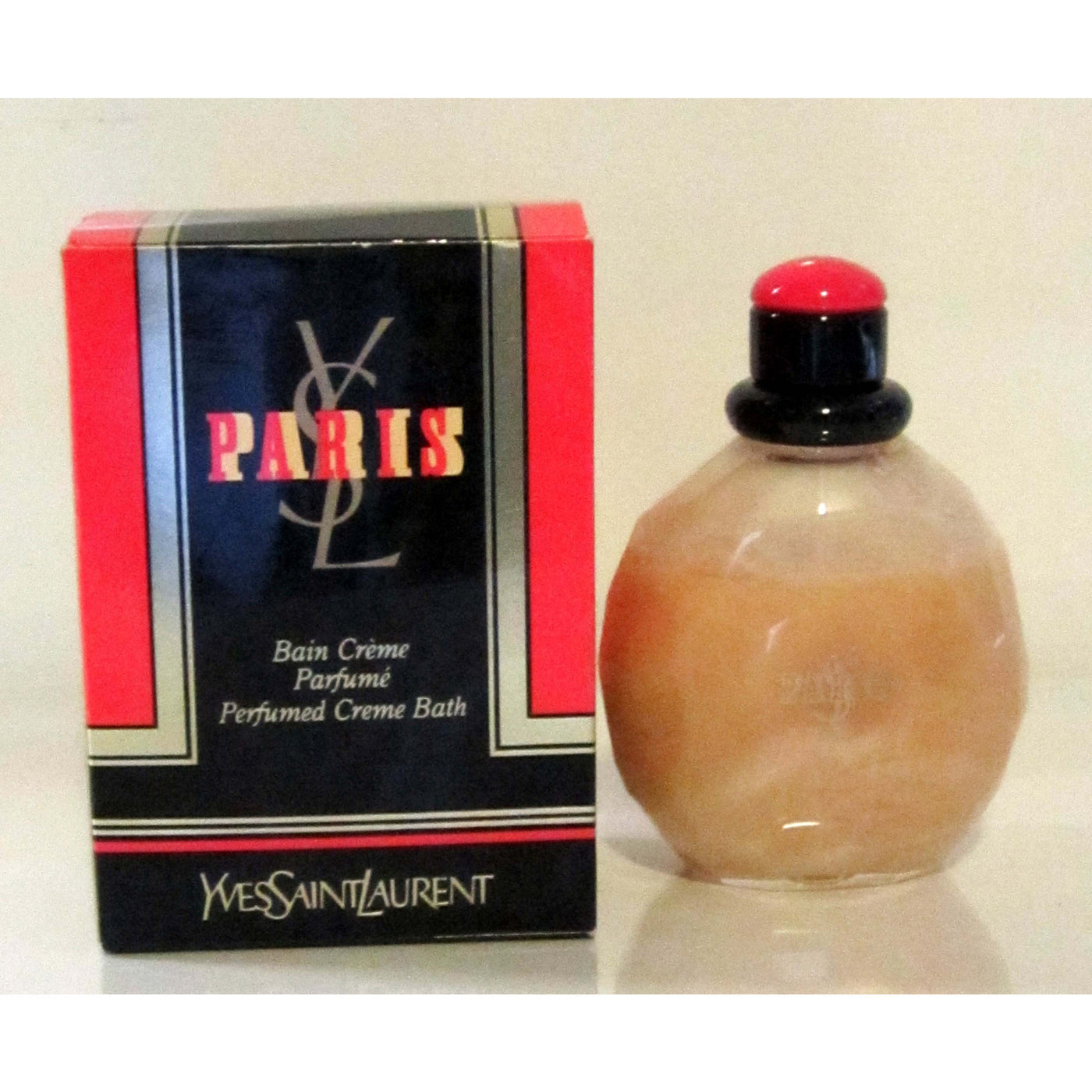 Vintage Yves Saint Laurent Paris Perfumed Creme Bath