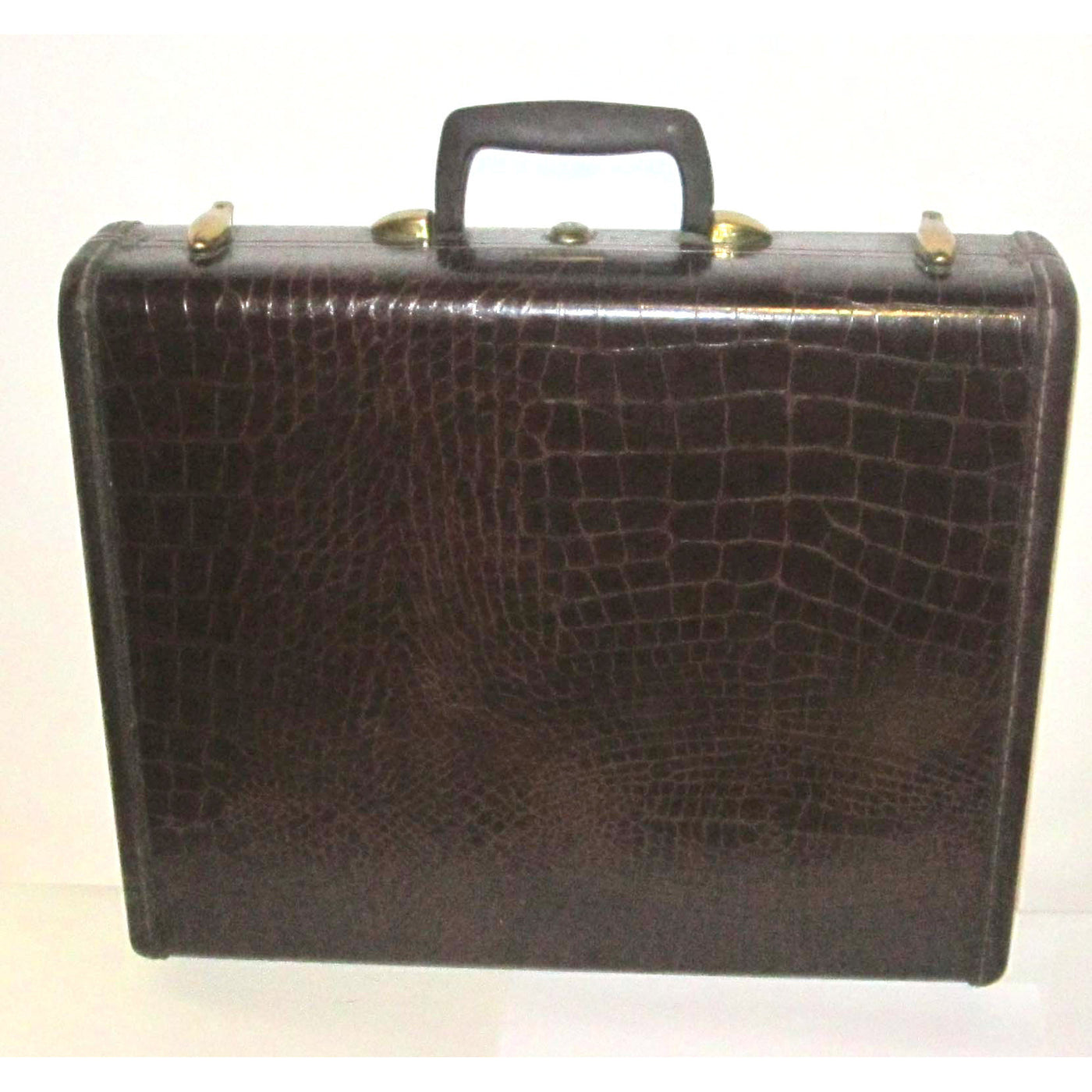Vintage Faux Alligator Suitcase By Samsonite 