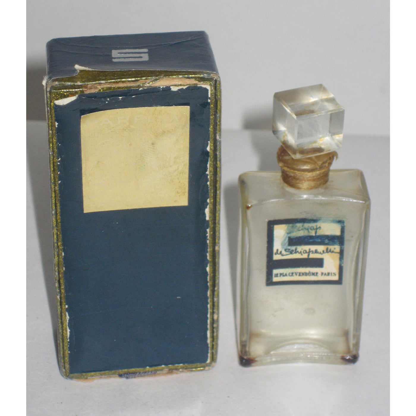 Vintage Schiap Parfum Bottle By Schiaparelli 