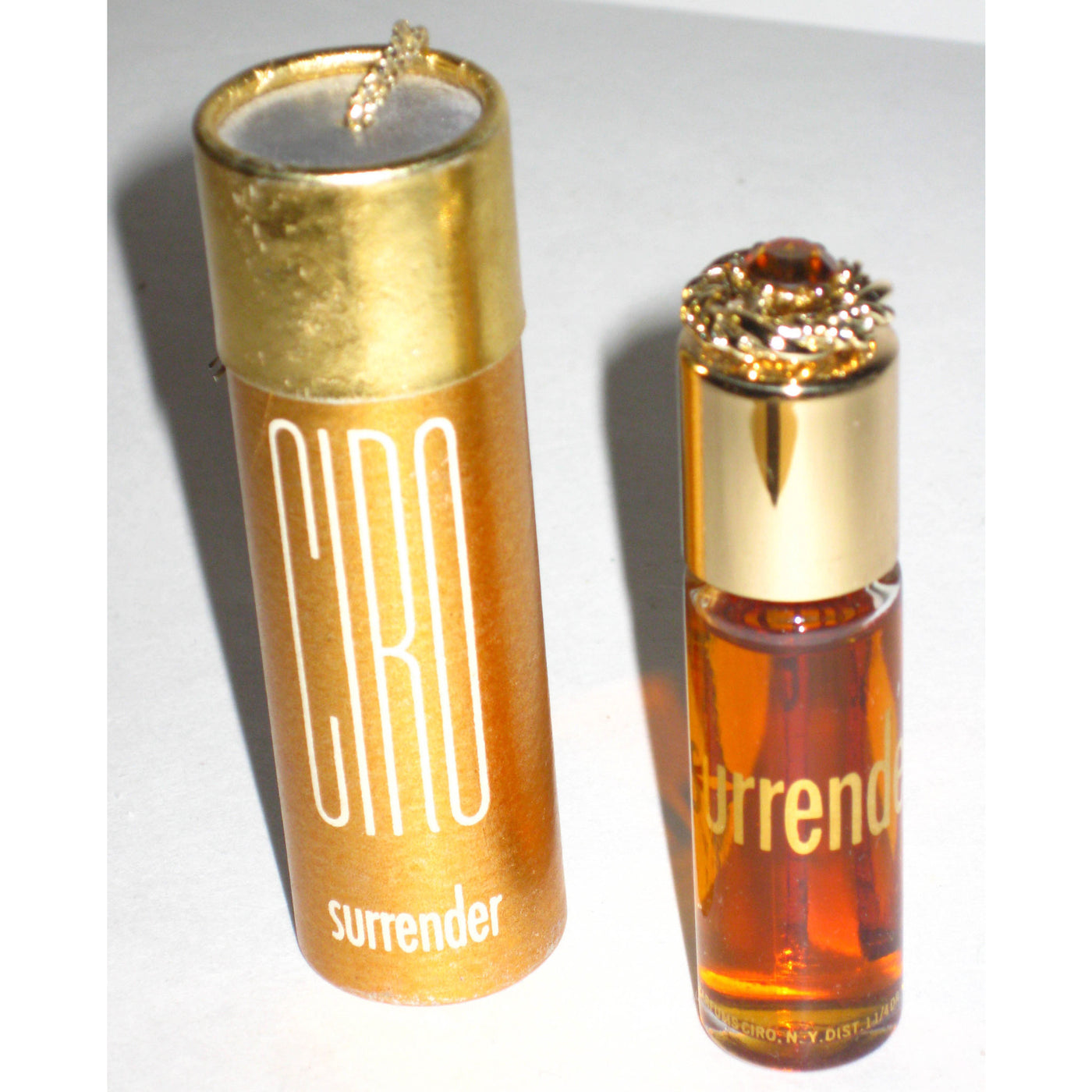 Vintage Surrender Jeweled Perfume By Ciro 