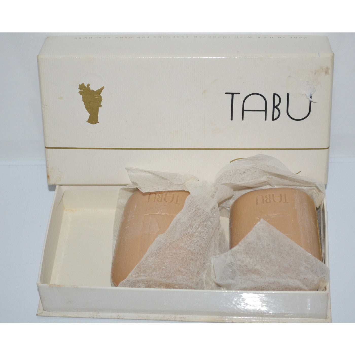 Vintage Tabu Cake Soap By Dana 