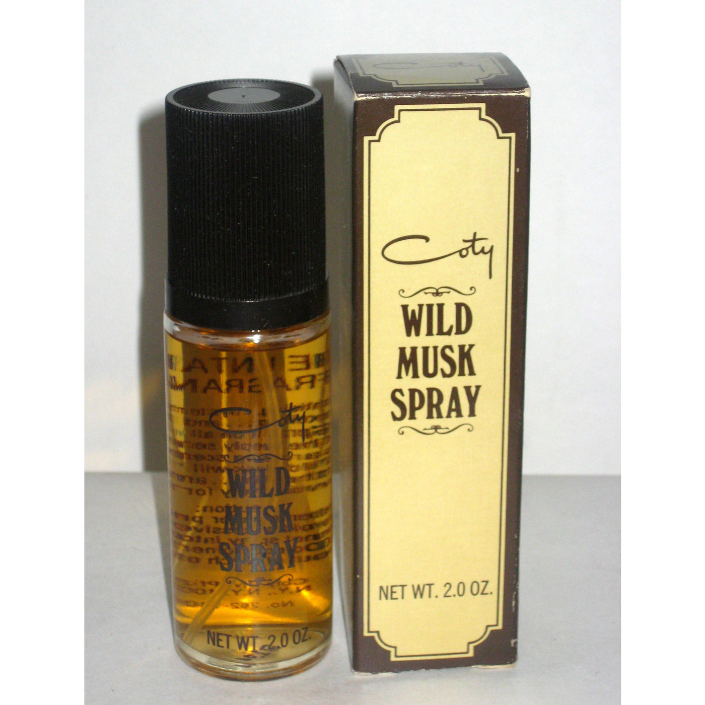 Vintage Vintage Coty Wild Musk Spray