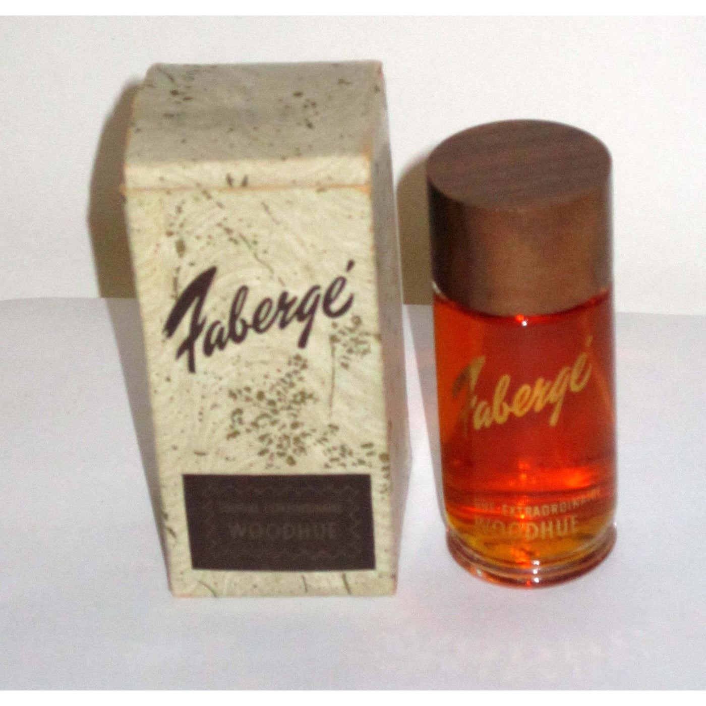 Vintage Faberge Woodhue Cologne Extraordinaire