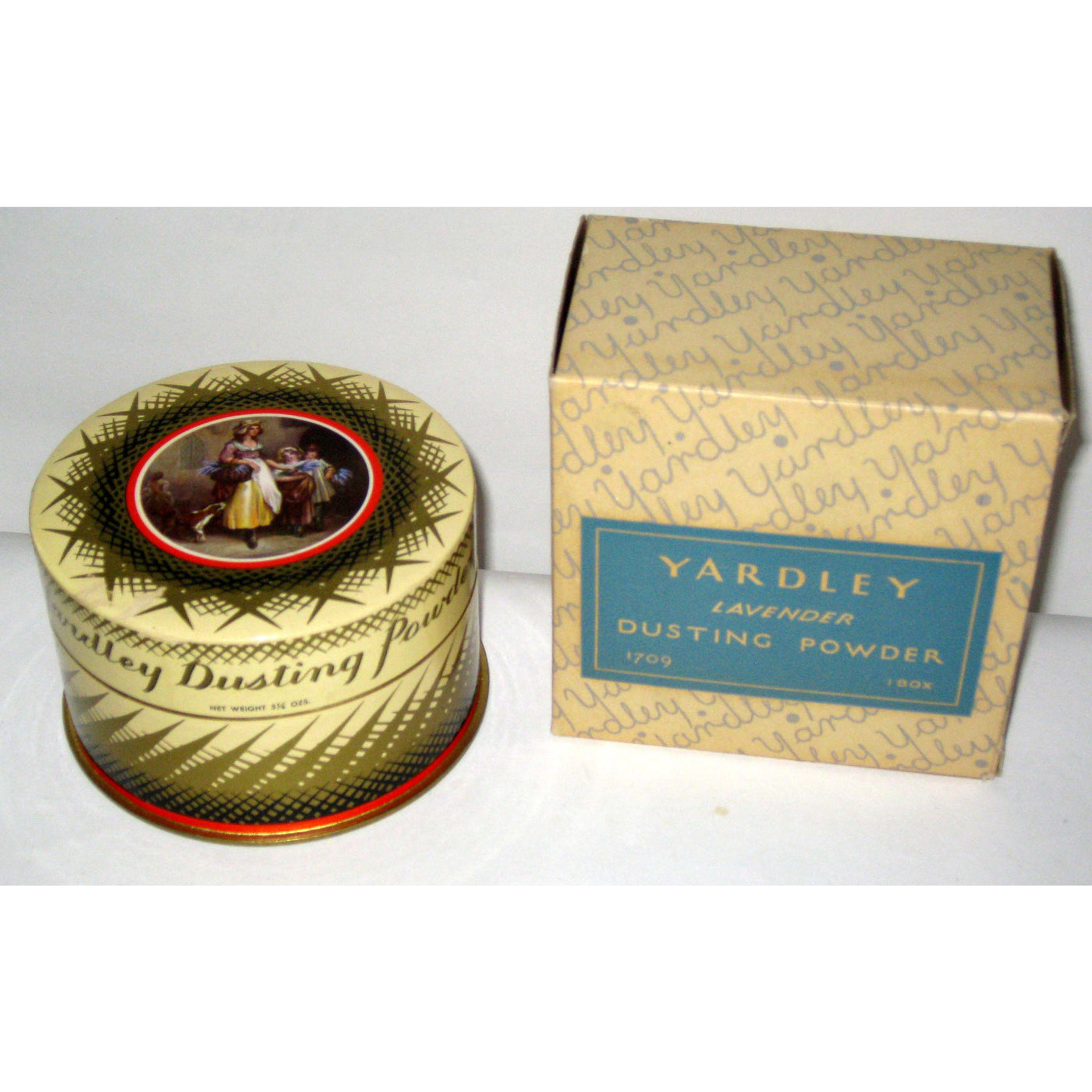 Vintage English Lavender Dusting Powder By Yardley