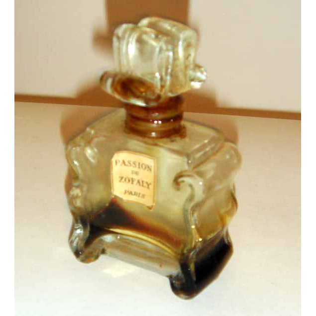 Vintage Passion De Zofaly Perfume Bottle